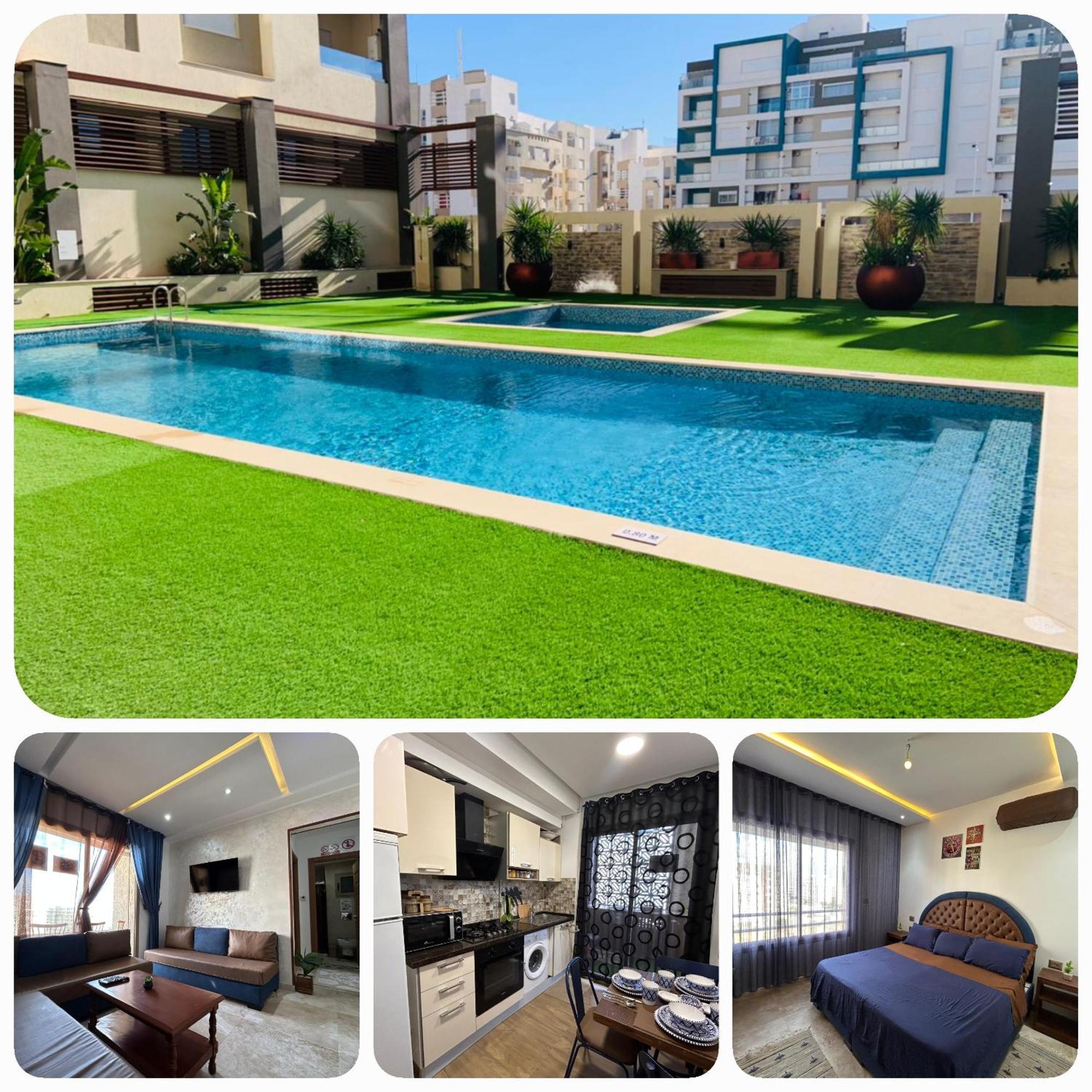 Appartement Paradisiaque Entre Hammamet Et Набёль Экстерьер фото