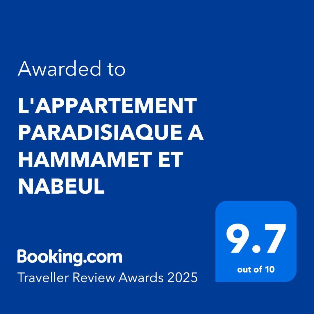 Appartement Paradisiaque Entre Hammamet Et Набёль Экстерьер фото